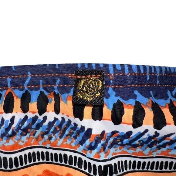 NWT LA VIE EN ROSE BIKINI BOTTOM SIZE S ORANGE SIDE BANDS - Picture 8 of 15